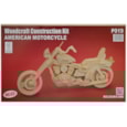 American Motorcycle Woodcraft Construction Kit