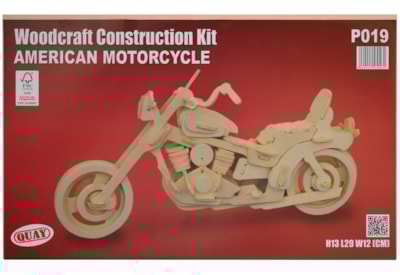 American Motorcycle Woodcraft Construction Kit