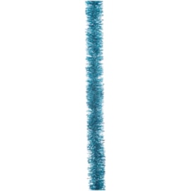 Festive Tinsel Chunky Cut Powder Blue 200cm x 10cm (P041807)
