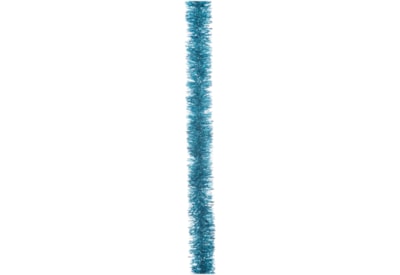 Festive Tinsel Chunky Cut Powder Blue 200cm x 10cm (P041807)