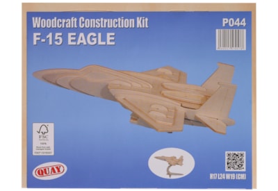 F - 15 Eagle Woodcraft Construction Kit