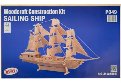 Sailing Ship Woodcraft Construction Kit