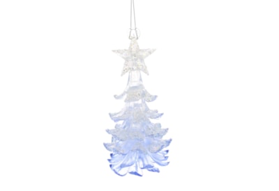Festive Hanging Pale Lilac/iris Glitter Acrylic Pinecone/star 13cm Festive Hanging Pale Lilac/iris Glitter Acrylic Pinecone/star 13cm