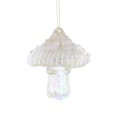 Festive Iris Clear/gold Glitter Acrylic Mushroom 9cm Festive Iris Clear/gold Glitter Acrylic Mushroom 9cm