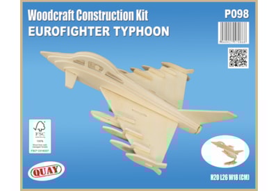 Eurofighter Typhoon Woodcraft Construction Kit Eurofighter Typhoon Woodcraft Construction Kit