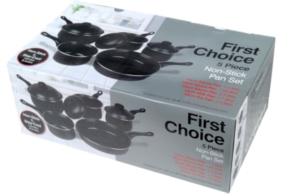 Pendeford First Choice 5pc Non Stick Saucepan Set Pendeford First Choice 5pc Non Stick Saucepan Set