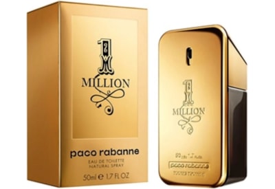 Paco Rabanne 1 Million Edt-s 50ml (02-PA-MIL-12598-UK)