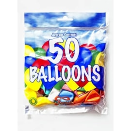 Fantasia Balloons Asstd. Colours 50s (PAK50L)