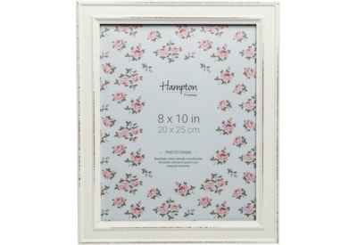Paloma Distressed White Mdf Frame 8x10" Paloma Distressed White Mdf Frame 8x10"