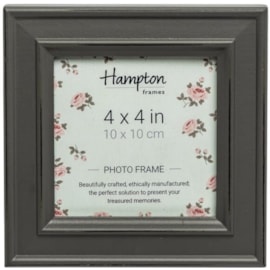 Hampton Frames Paloma Dstrssd Wood Frame Dark Grey 4x4" Hampton Frames Paloma Dstrssd Wood Frame Dark Grey 4x4"