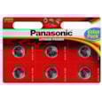 Panasonic Cr2025 Battery 6pk Panasonic Cr2025 Battery 6pk