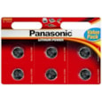 Panasonic Cr2032 Battery 6pk (PANACR2032-B6)