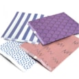 Patterned Paper Bags Blue 500s 10x14" Patterned Paper Bags Blue 500s 10x14"