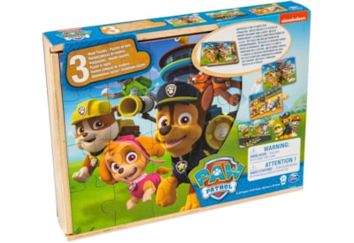 Paw Patrol Movie Wooden Puzzle 3 pack (6028789)