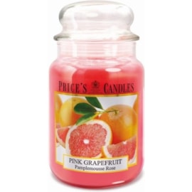 Prices Pink Grapefruit Jar Candle Large (PBJ010691)