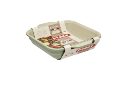 Pyrex Creation Ceramic Square Roaster 27x23 Pyrex Creation Ceramic Square Roaster 27x23
