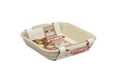 Pyrex Creation Ceramic Square Roaster 27x23 Pyrex Creation Ceramic Square Roaster 27x23