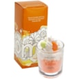 Get Fresh Cosmetics Peach Bellini Piped Candle Get Fresh Cosmetics Peach Bellini Piped Candle