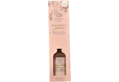 Baltus Luxe Premium Reed Diffuser Pear Rose & Camellia 90ml Baltus Luxe Premium Reed Diffuser Pear Rose & Camellia 90ml