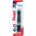 Pentel Energel Xm Retractable Black 2s Pentel Energel Xm Retractable Black 2s