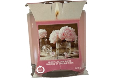 Baltus Luxury Candle Peony & Blush Suede 170gm Baltus Luxury Candle Peony & Blush Suede 170gm