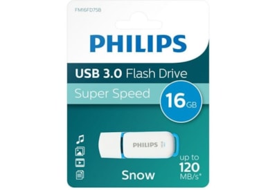 Philips 16gb Usb 3.0 Blue Snow Memory Stick Philips 16gb Usb 3.0 Blue Snow Memory Stick