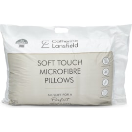 Catherine Lansfield Pillows Microfibre Touchdown Pair Catherine Lansfield Pillows Microfibre Touchdown Pair