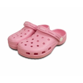 Kids Cloggies Shoe Pink Size 7 (TFW467)