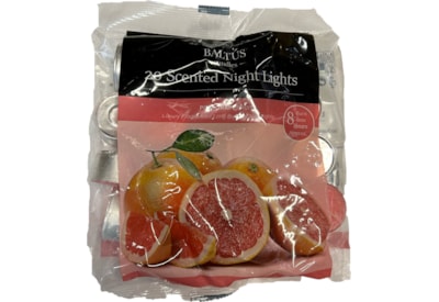 Baltus 8hr Burn Nightlights Pink Grapefruit 20s Baltus 8hr Burn Nightlights Pink Grapefruit 20s
