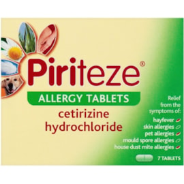 Pireteze Allergy Tabs 7s (GSK036652)