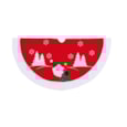 Premier Tree Skirt Red Santa with Tinsel 90cm Premier Tree Skirt Red Santa with Tinsel 90cm