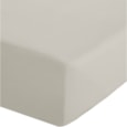 Extra Deep Fitted Sheet Cream S/king