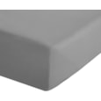 Catherine Lansfield Fitted Percale Sheet Grey Double Catherine Lansfield Fitted Percale Sheet Grey Double