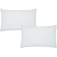 Catherine Lansfield 200tc Cotton Percale Standard P/case Pair White Catherine Lansfield 200tc Cotton Percale Standard P/case Pair White