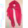 Plain Model Summer Scarf Fuchsia Plain Model Summer Scarf Fuchsia
