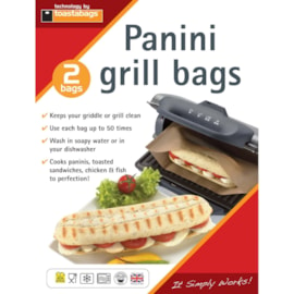 Planit Panini Grill 2pk Bags (PGB2PP)