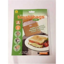 Planit Toastabags 2pack 50times (TB502W)