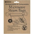 Planit Eco Friendly Microwave Steam Bags 15s (EQSM15CW)