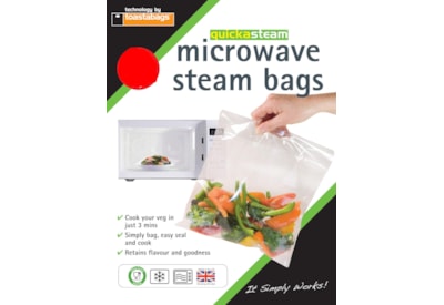 Planit Microwave Steam Bags 100pk Medium Planit Microwave Steam Bags 100pk Medium