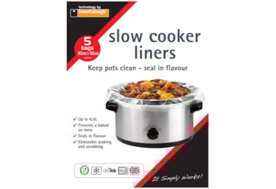 Planit Slow Cooker Liner Up To 6.5ltr 5s Planit Slow Cooker Liner Up To 6.5ltr 5s