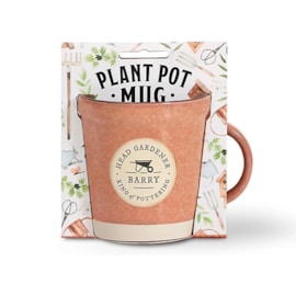 Plant Pot Mug Barry Plant Pot Mug Barry