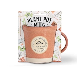 Plant Pot Mug Special Daughter Plant Pot Mug Special Daughter