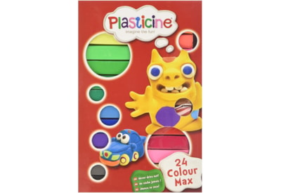 Plasticine 24 Colour Max (F9L10256)