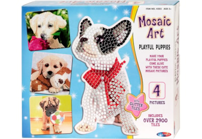 Playful Puppies Mosaic Art Set (4203)