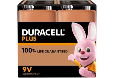 Duracell 100% 9v Batteries 4s Duracell 100% 9v Batteries 4s