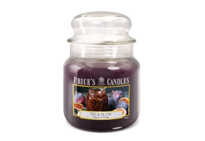 Prices Fig & Plum Jar Candle Medium