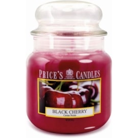 Prices Black Cherry Jar Candle Medium (PMJ010304)