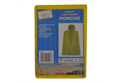 Poncho Adult 52 X 80 Poncho Adult 52 X 80
