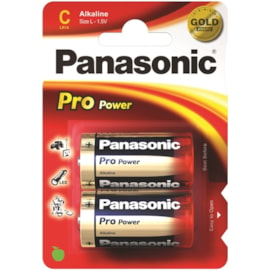 Panansonic Panasonic Gold Pro Power Size C 2 Pack (LR14)