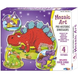 Pre Historic Dinos Mosaic Art Set (4208)